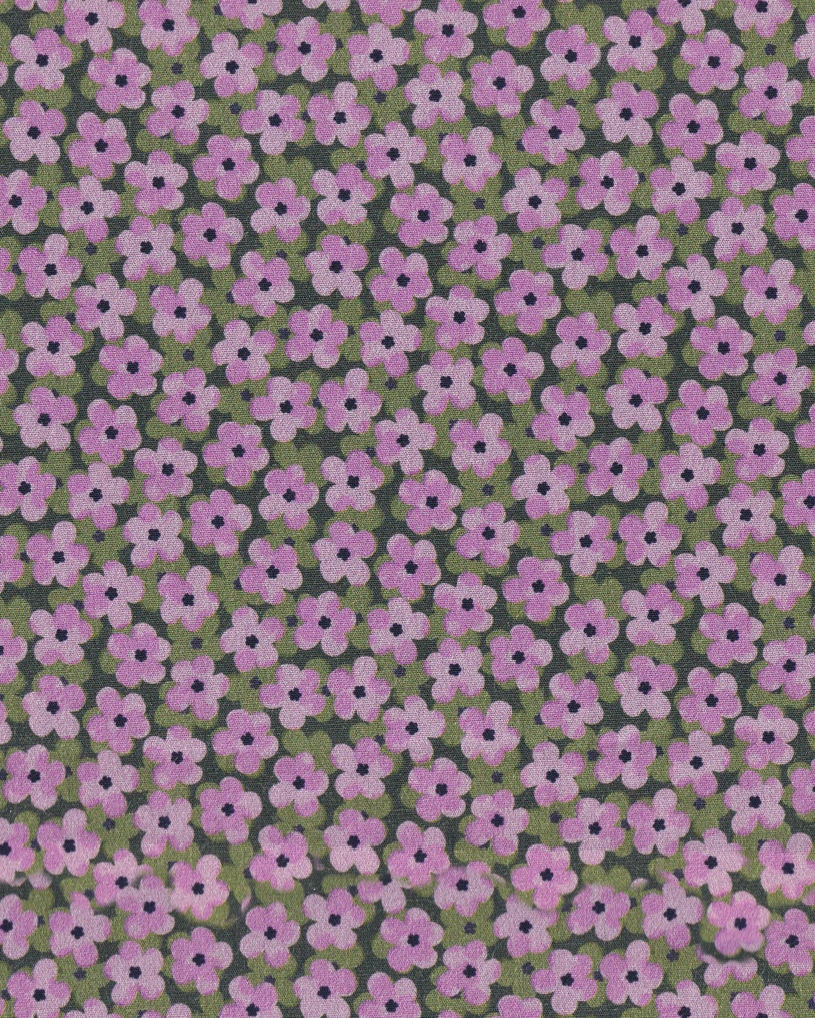 Blouse oversize à manches courtes MARIE avec imprimé floral en violet (art. 2120D-M)