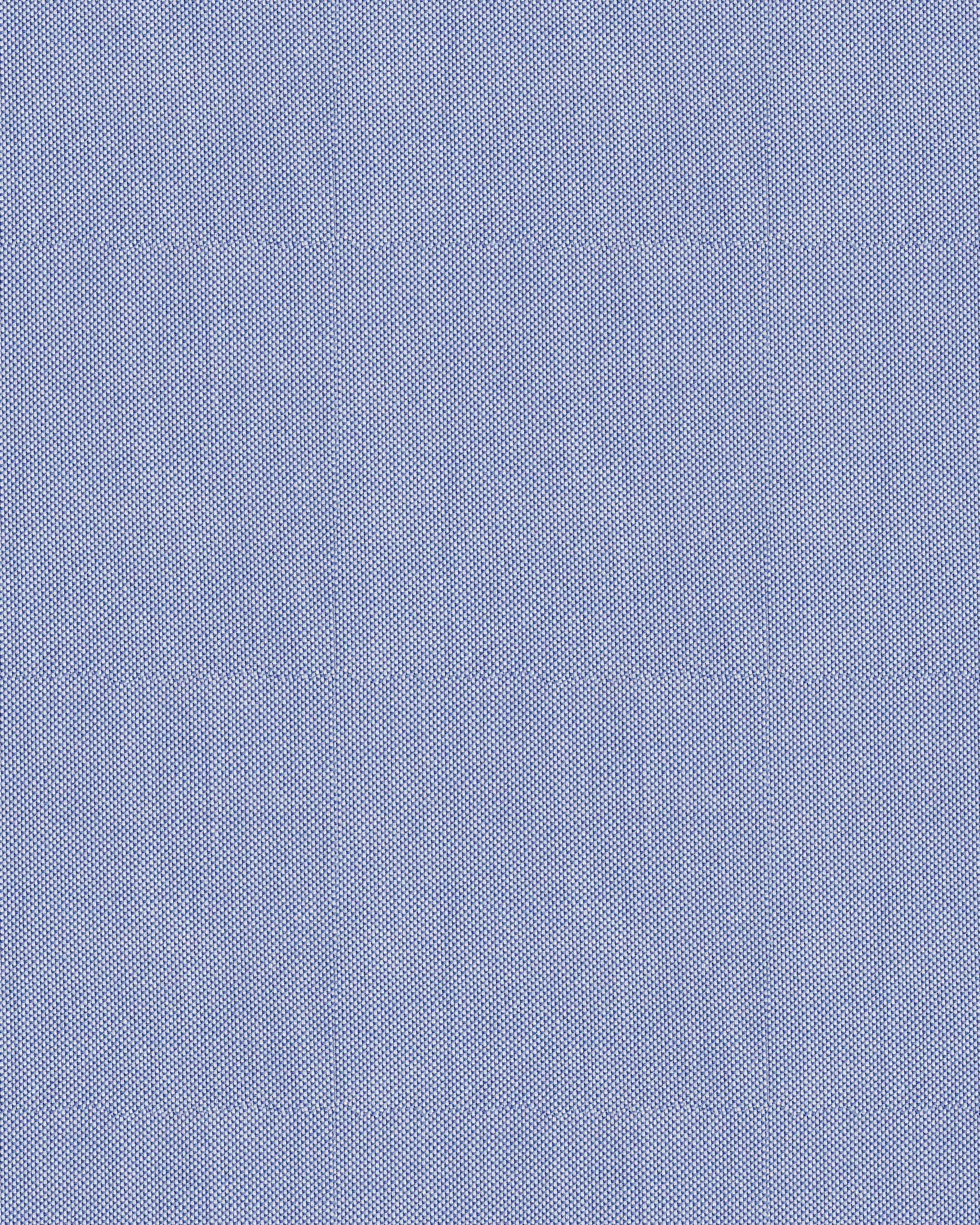 Bluse SOPHIE mit Printmuster in Kragen und Manschette in Blau (Art. 2155D-S)