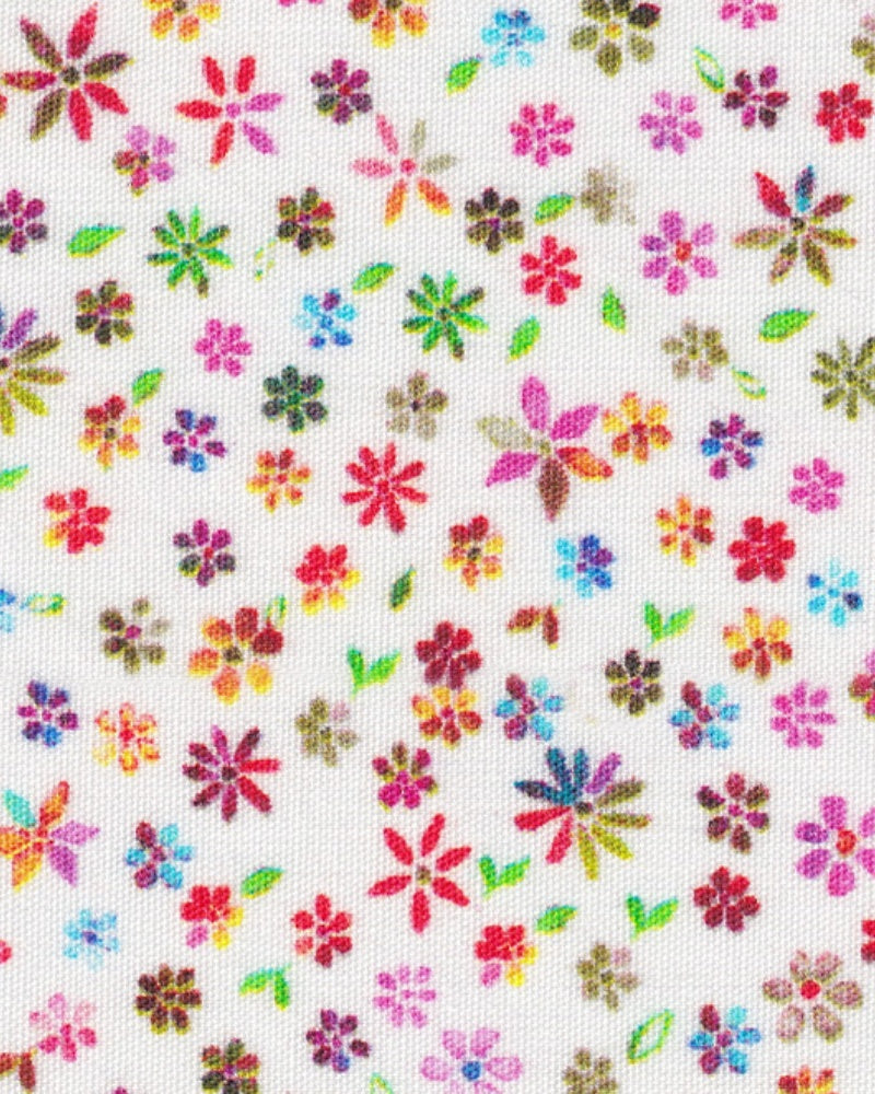 Casual shirt with floral pattern in multicolor (Art. 2215-C)