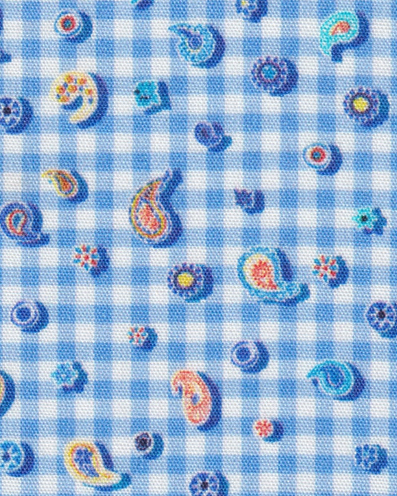 Freizeithemd mit Karomuster Blau (Art. 2217-C-KA)