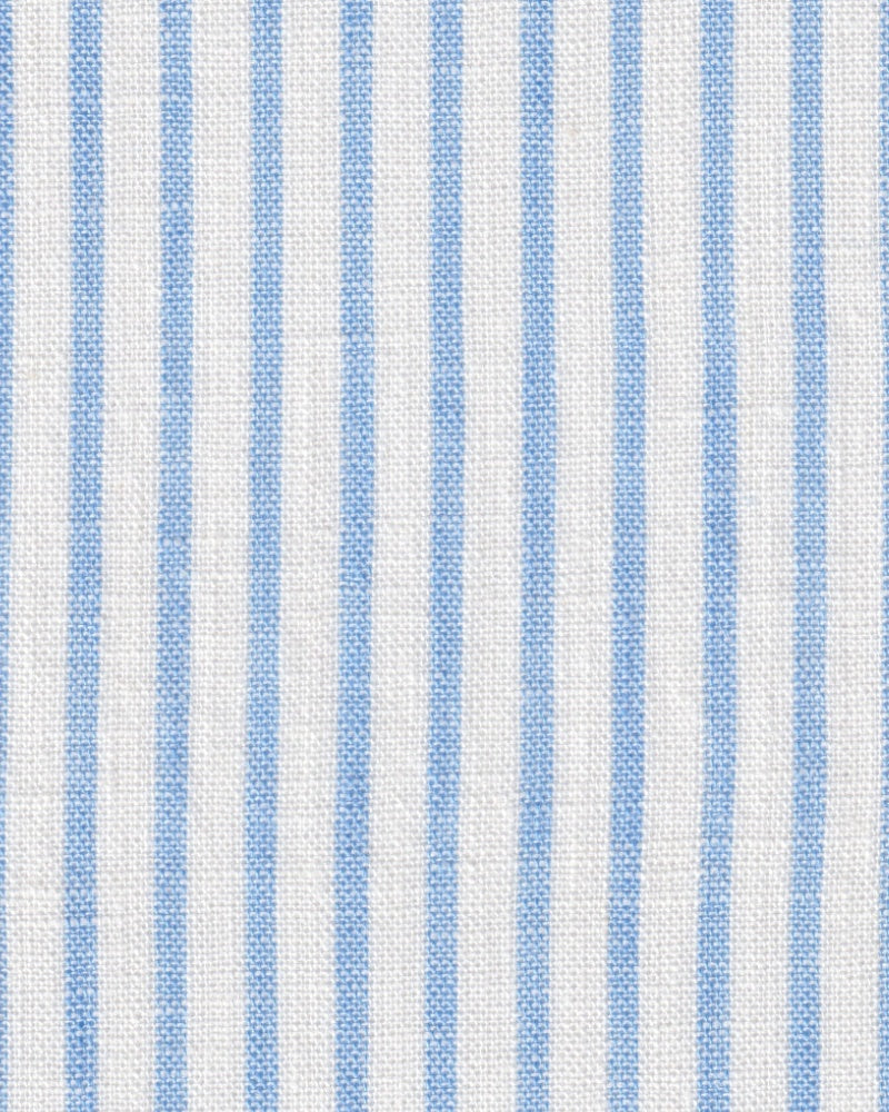 Chemise en lin à rayures bleu clair (art. 2262-C)