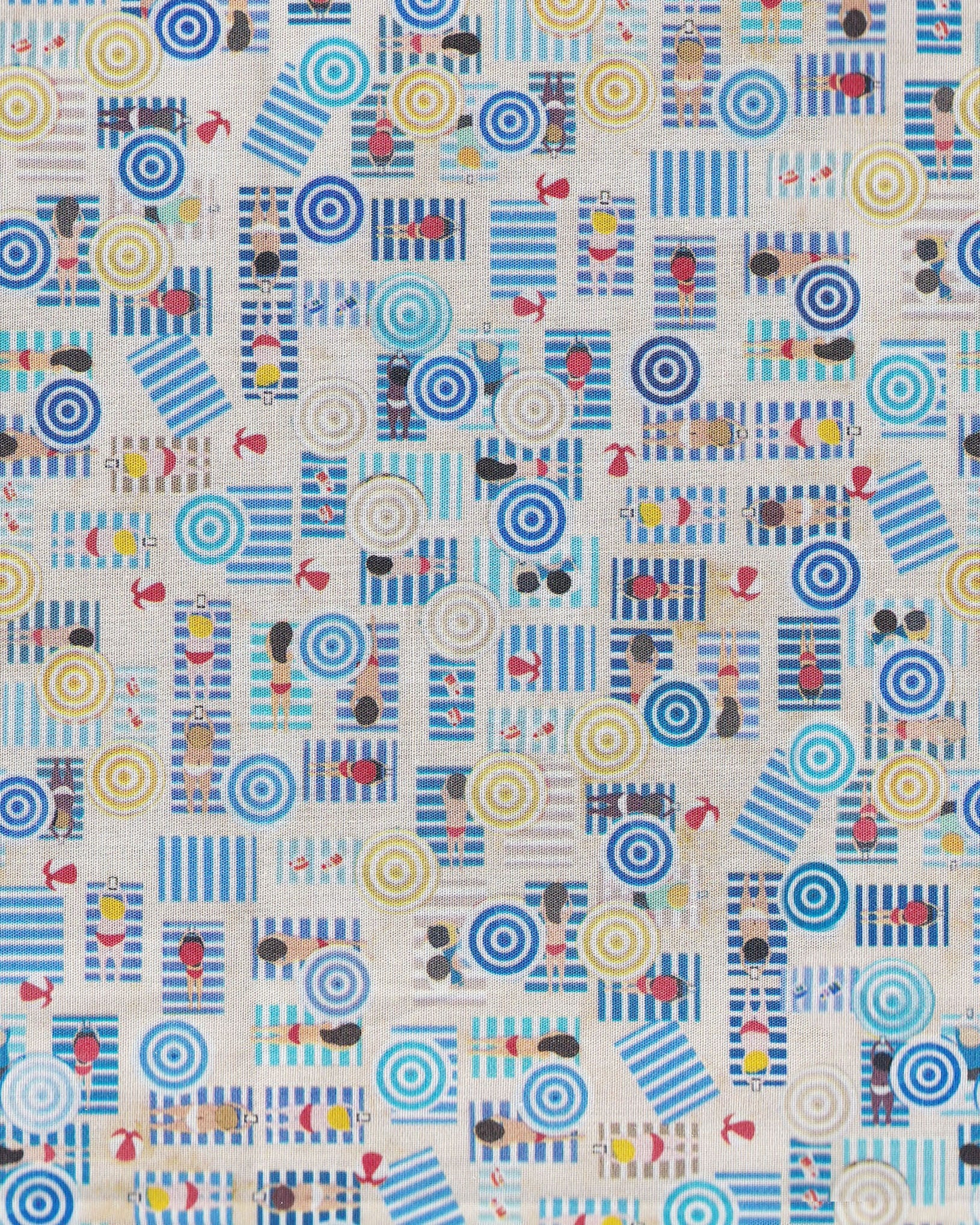 Chemise décontractée avec imprimé plage (art. 2524-C-KA)