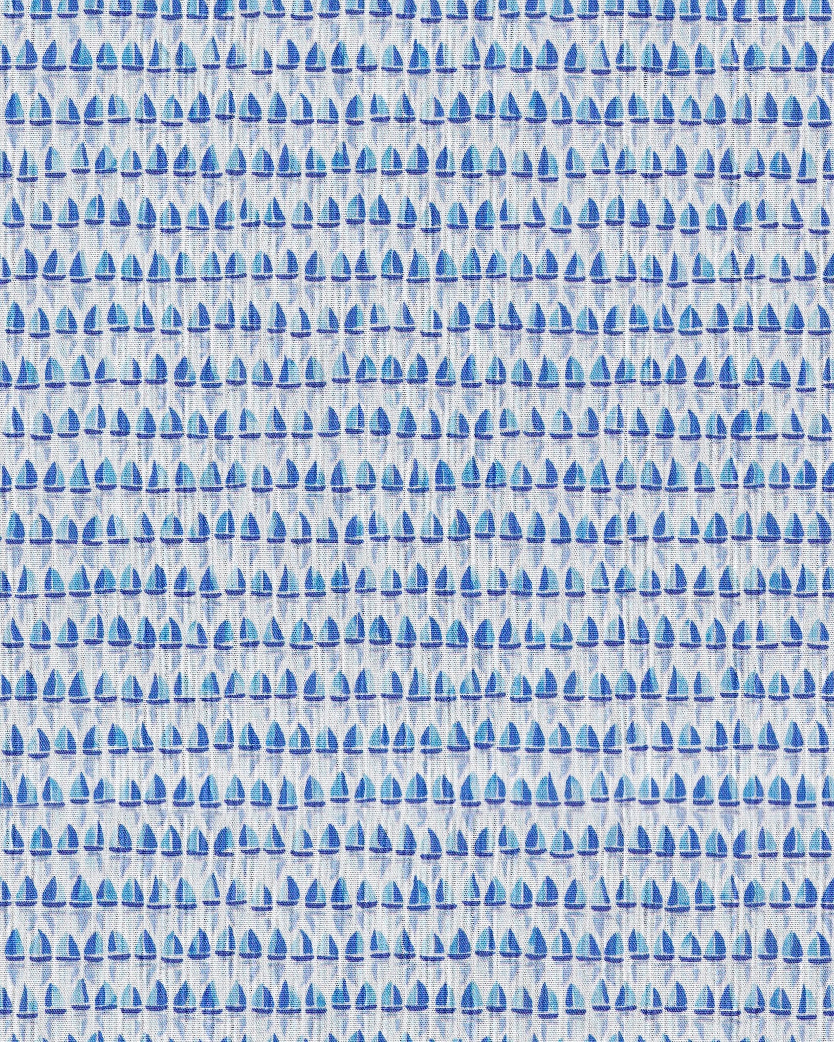 Chemise décontractée avec impression de voilier (art. 2527-C-KA)