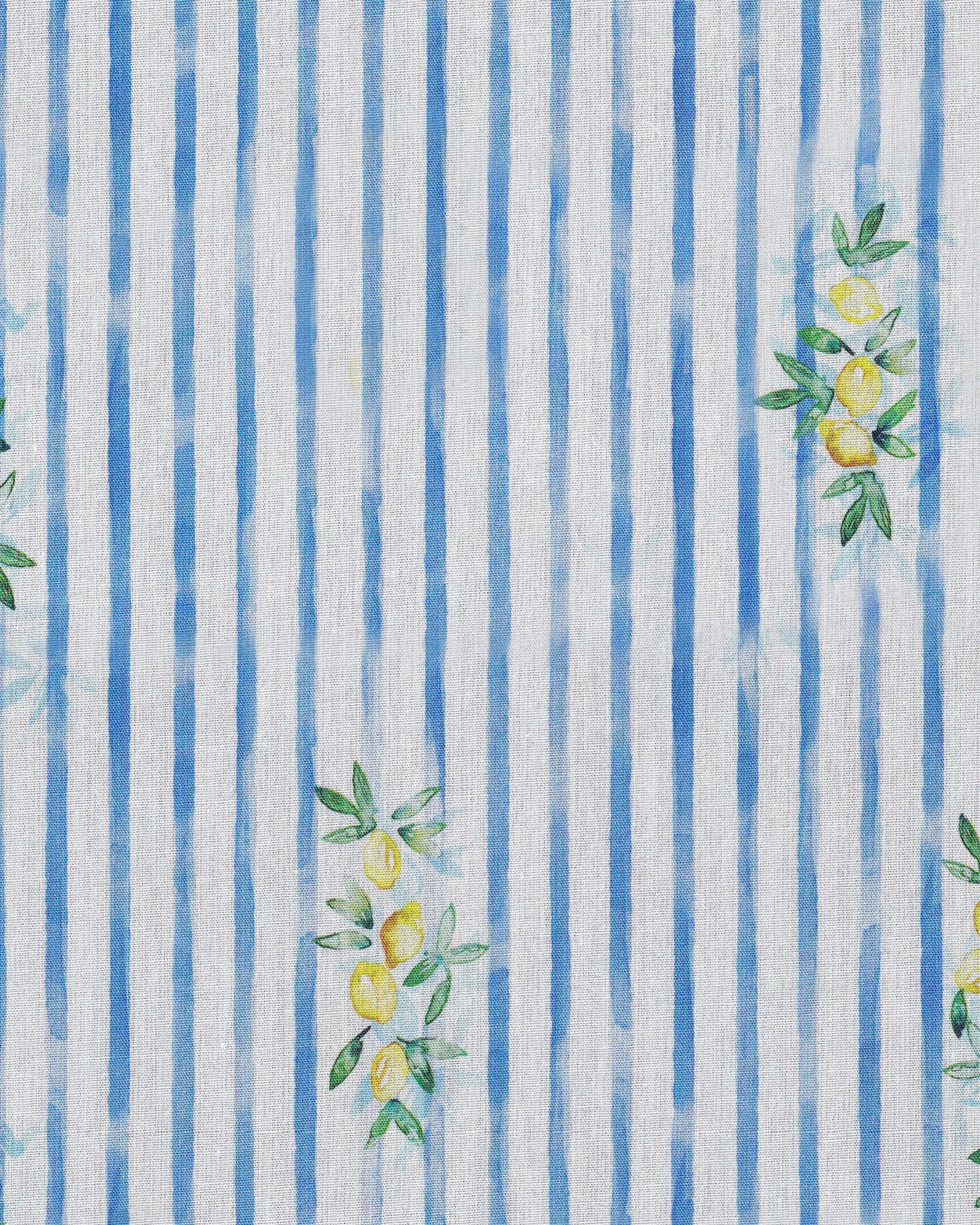 Casual shirt with lemon print (Art. 2530-C)