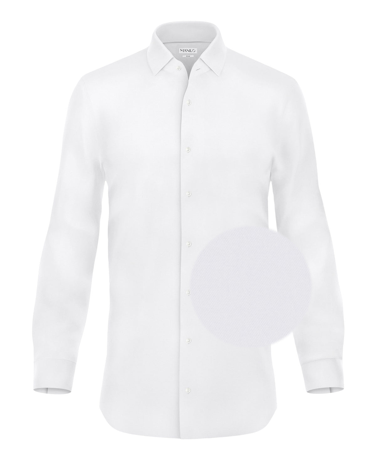 Chemise d'affaires sans repassage Blanc (art. 1001)