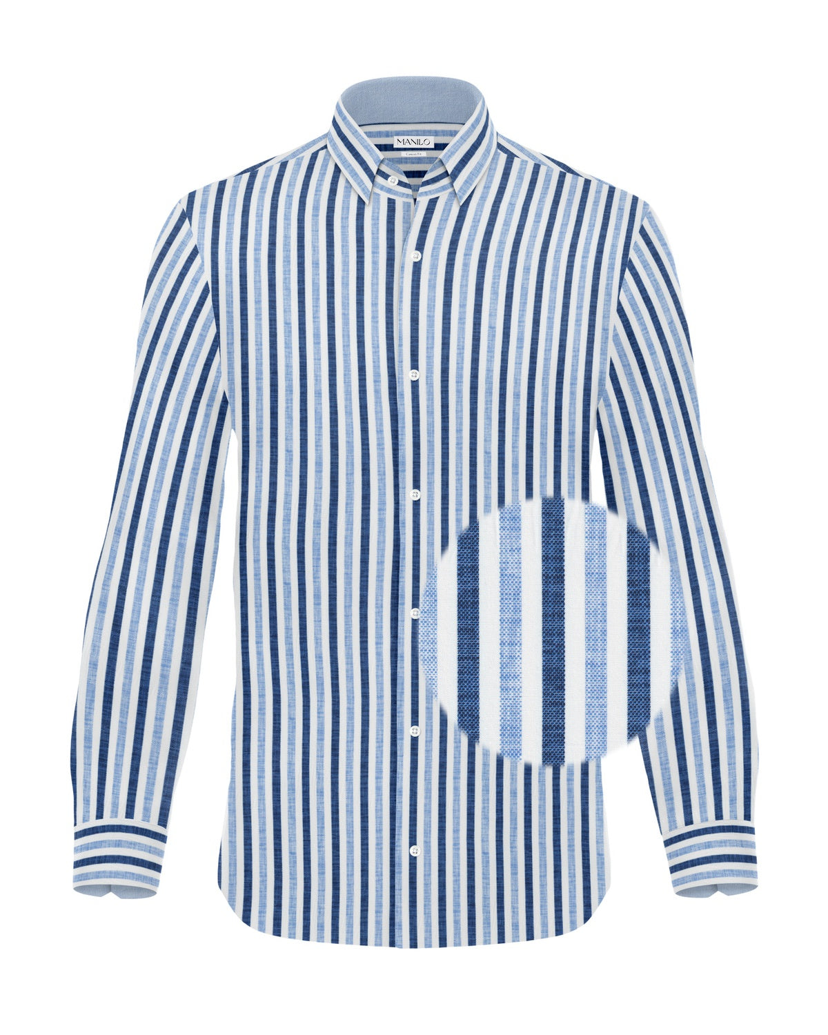 Chemise de loisir à rayures bleues (art. 2241-C)