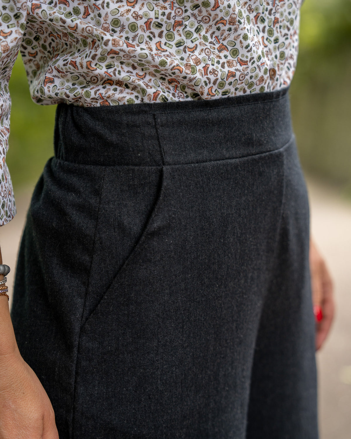 Culotte XÉNIA in Schwarz (2576D-X)