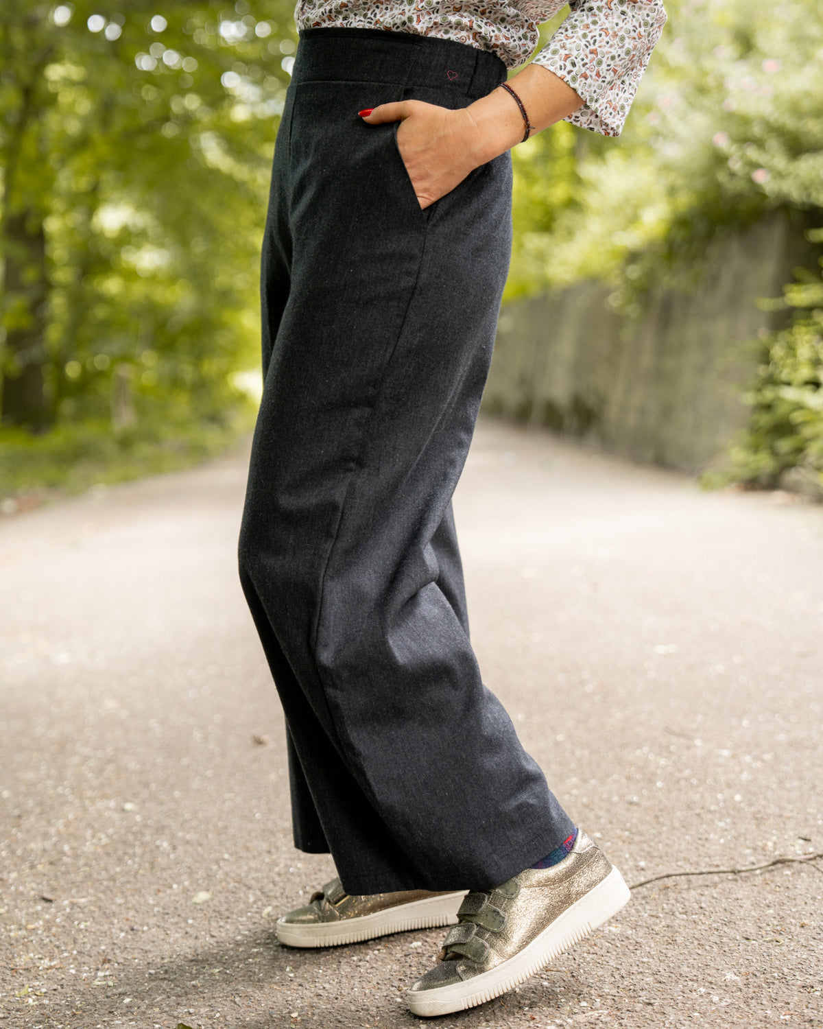 Culotte XÉNIA in Schwarz (2576D-X)