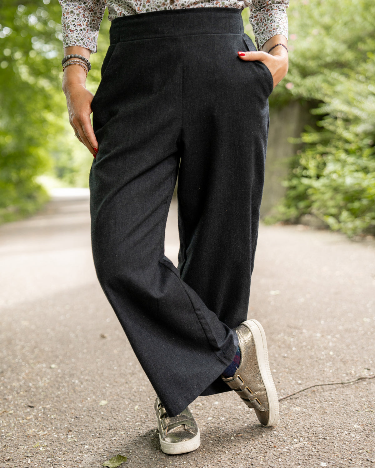 Culotte XÉNIA in Schwarz (2576D-X)