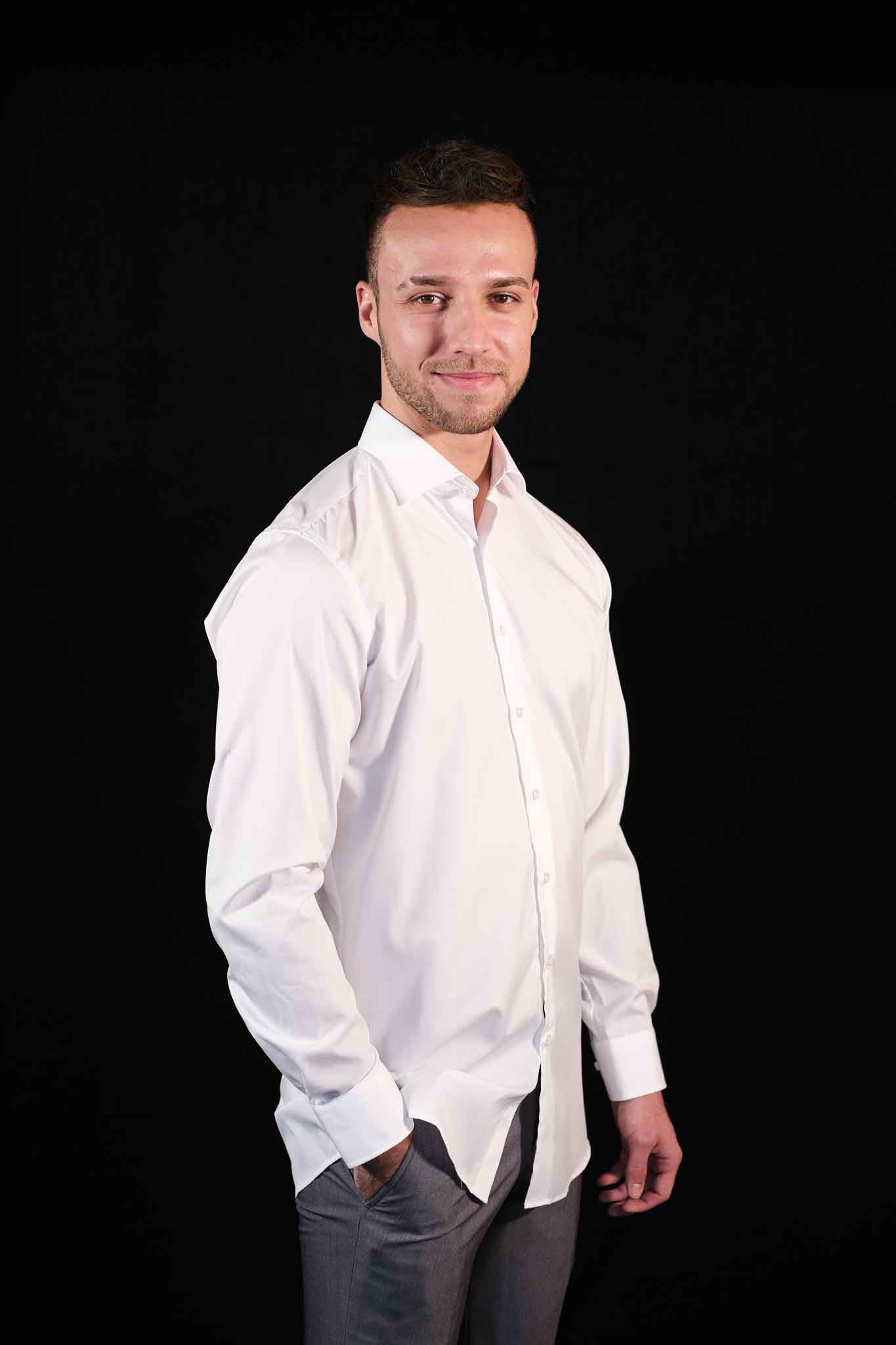 High quality business shirt white (Art. 1101)