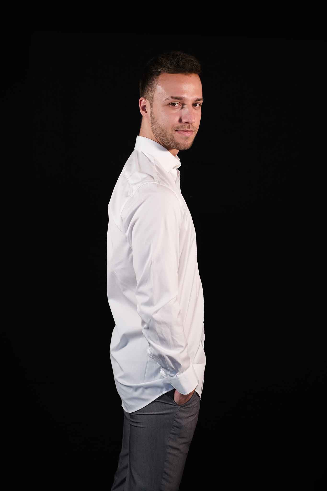 High quality business shirt white (Art. 1101)