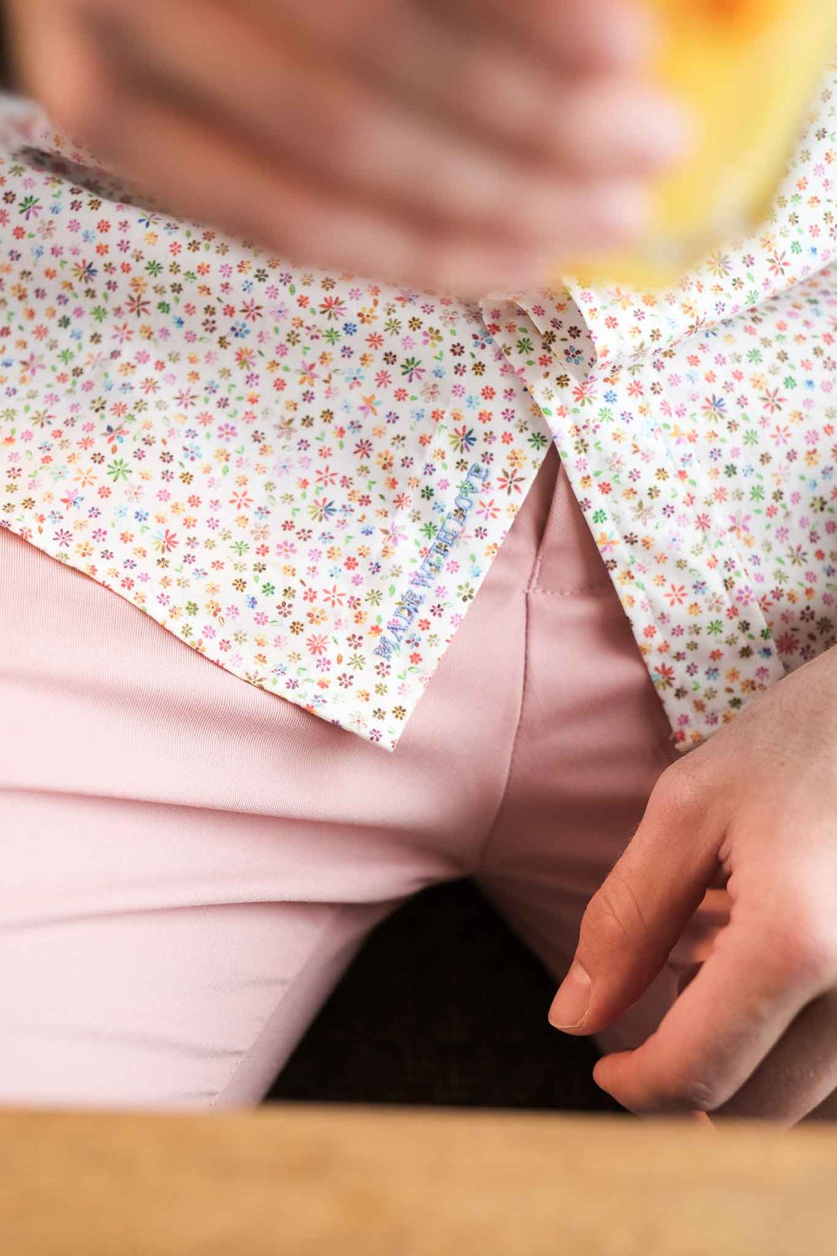 chemise décontractée avec motif floral multicolore (art. 2215-C)