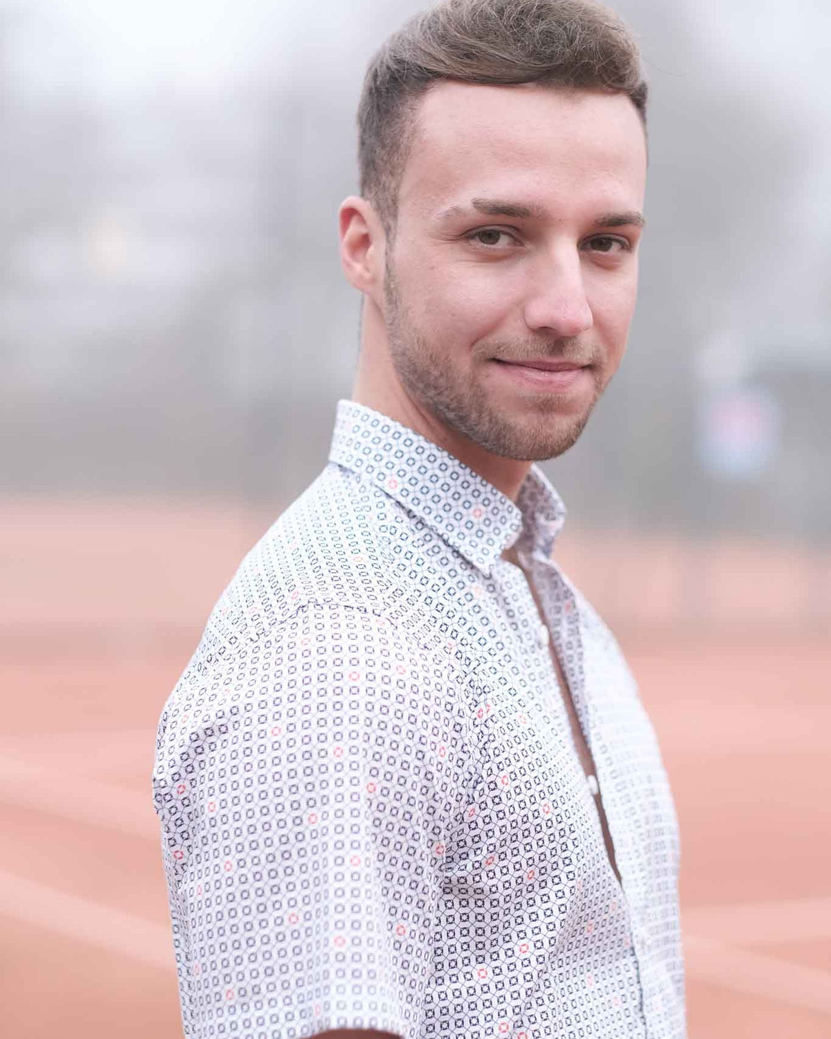 Chemise de loisirs avec imprimé estival (art. 2222-C-KA)