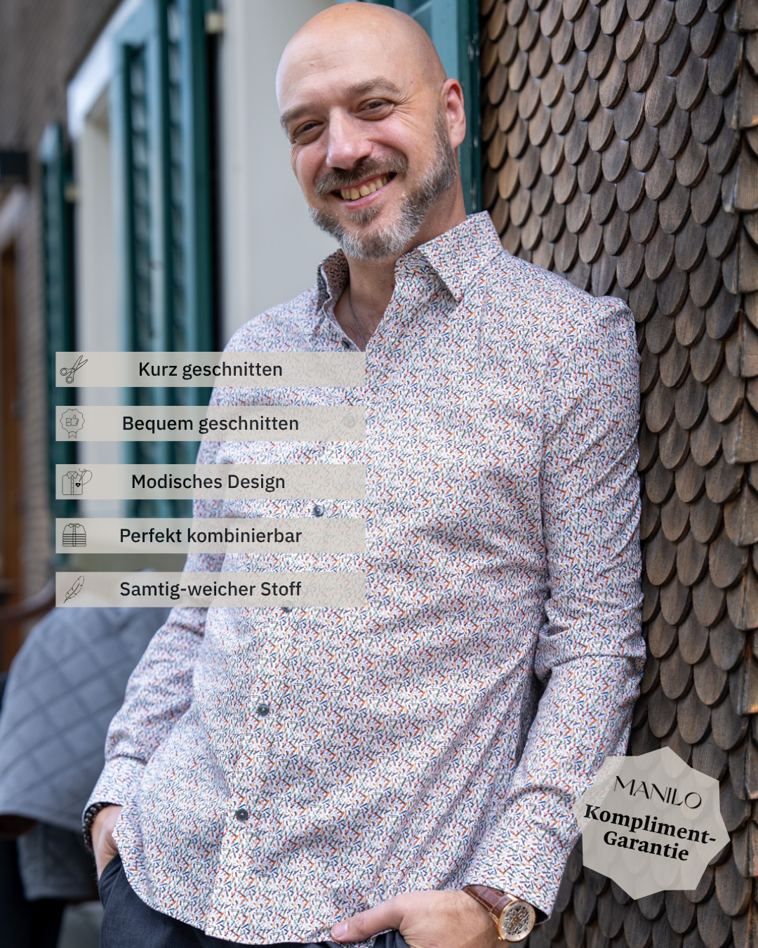 Freizeithemd mit Fantasyprint (Art. 2354-C)