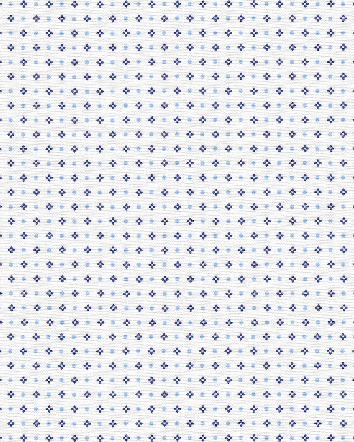 Freizeithemd mit Minimalprint Weiss (Art. 1161-C)