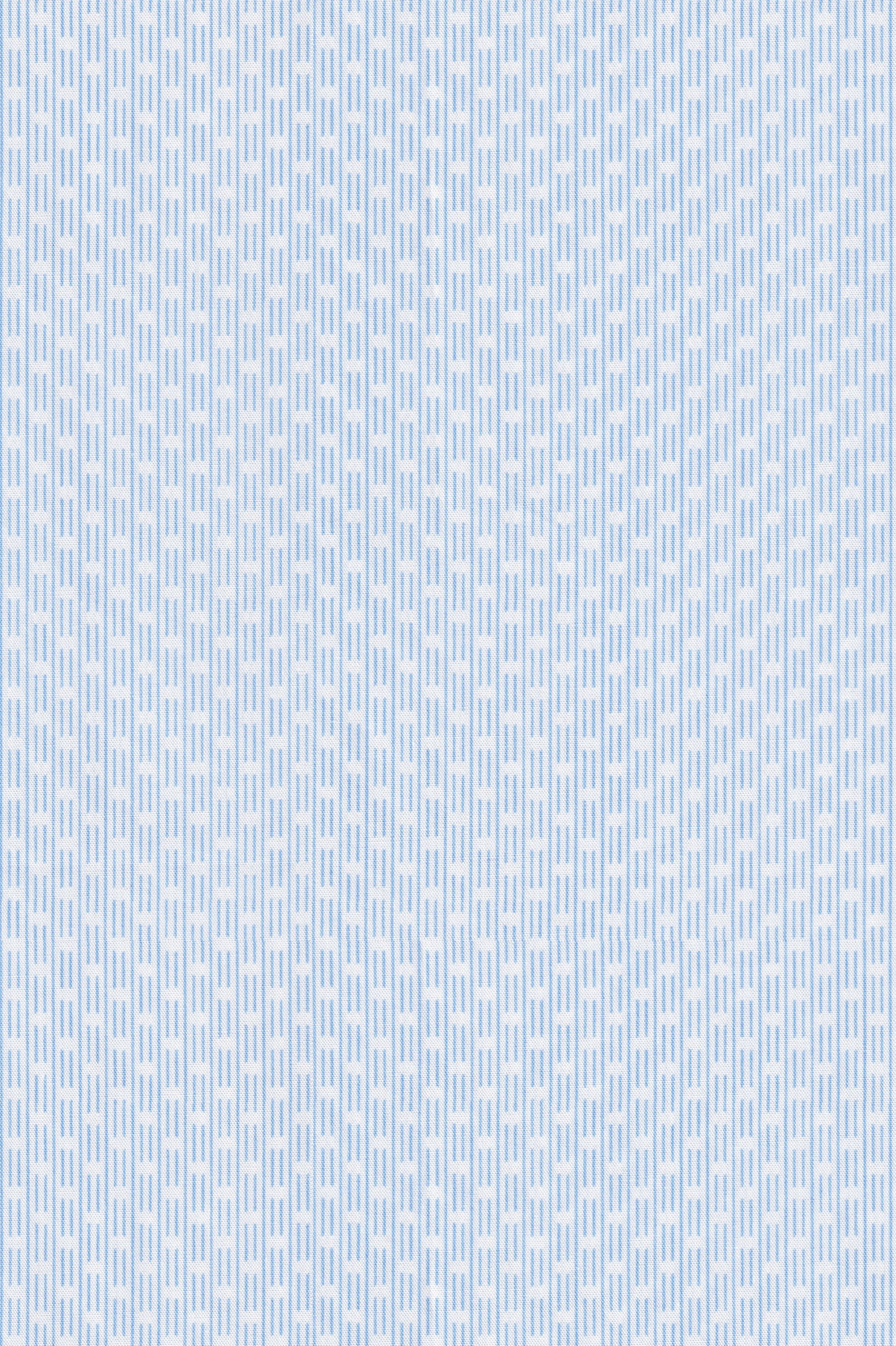 Chemise de loisirs à imprimé minimal bleu clair (art. 1163-C)