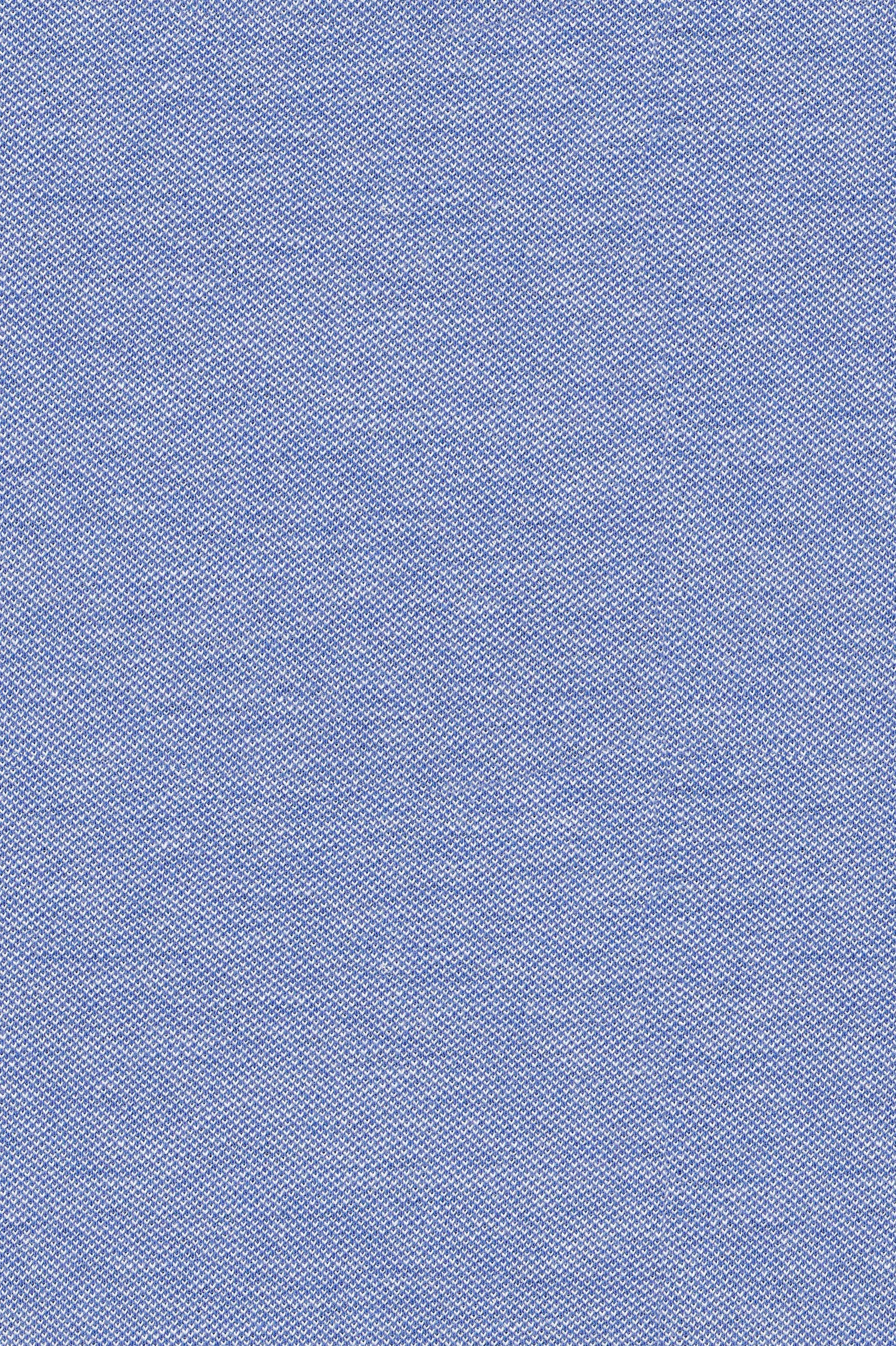Polo avec motif imprimé dans le col en bleu (art. 1523-PS-KA)