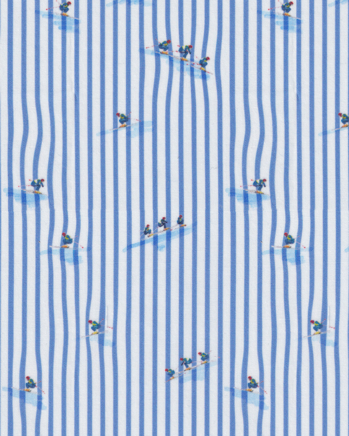Stretch-Bluse SOPHIE mit Skifahrer-Print (Art. 2031D-S)