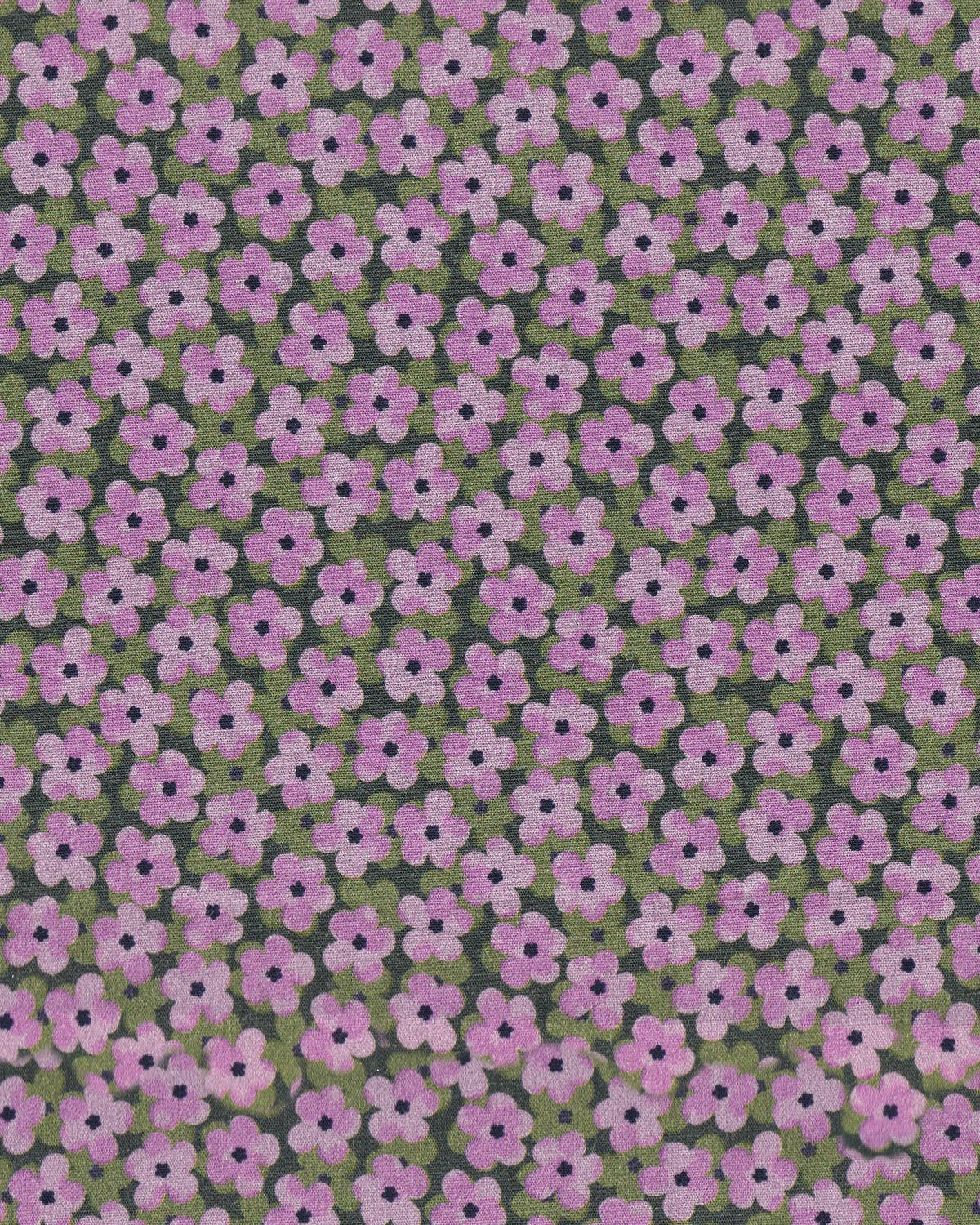Blouse oversize à manches courtes MARIE avec imprimé floral en violet (art. 2120D-M)