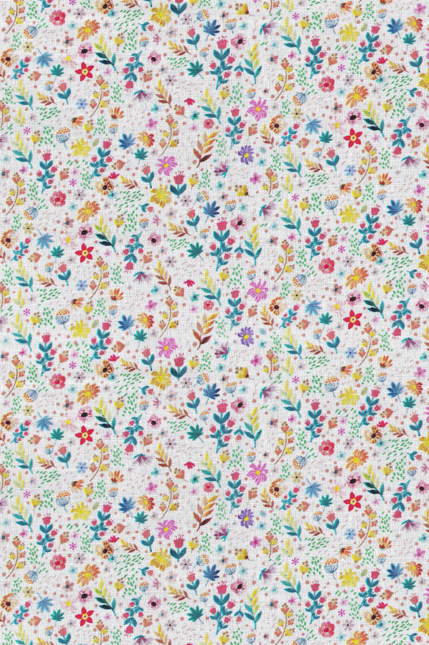 Blouse stretch SOPHIE avec imprimé floral tropical (art. 2127D-S)