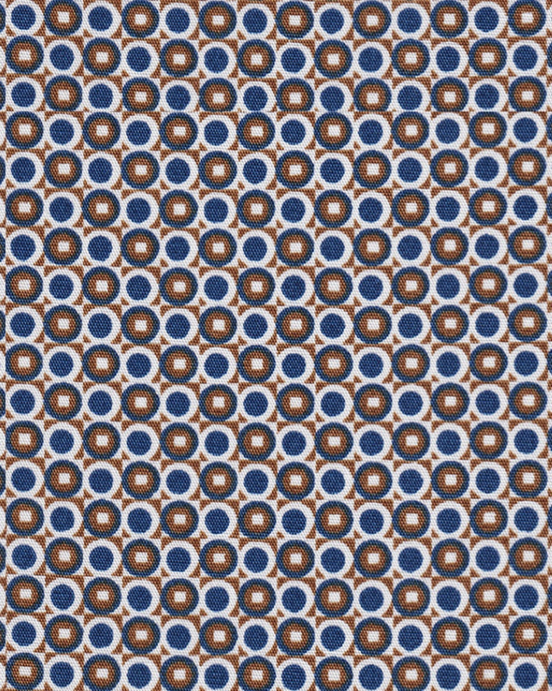 Freizeithemd mit Graphikmuster Braun (Art. 2233-C)