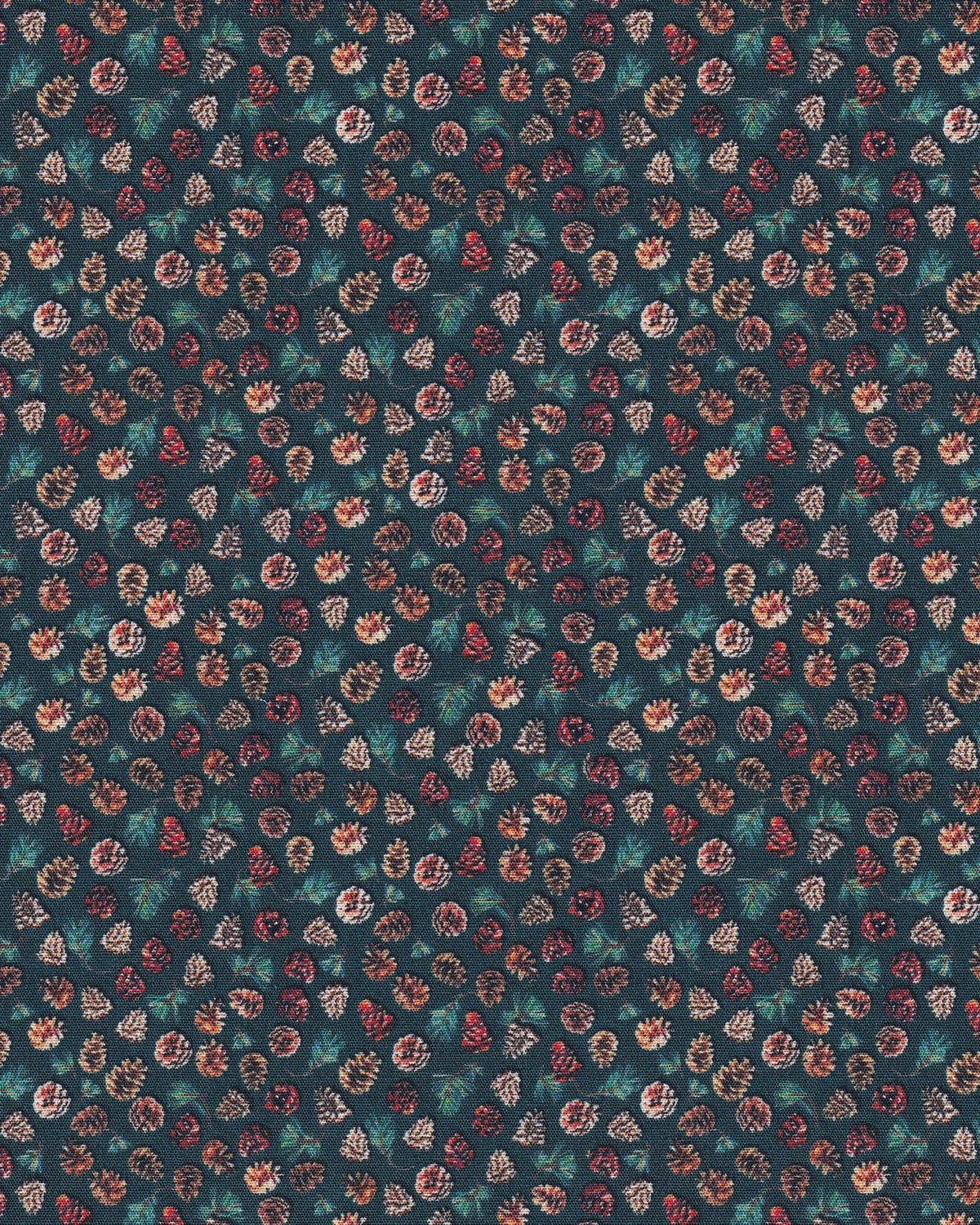 Stretch-Bluse SOPHIE mit Tannzapfen-Print in Grün (Art. 2236D-S)