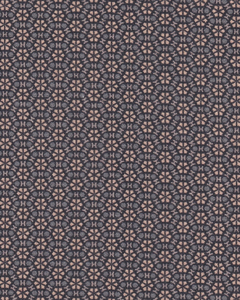 Freizeithemd mit Graphikmuster Braun/Beige (Art. 2237-C)