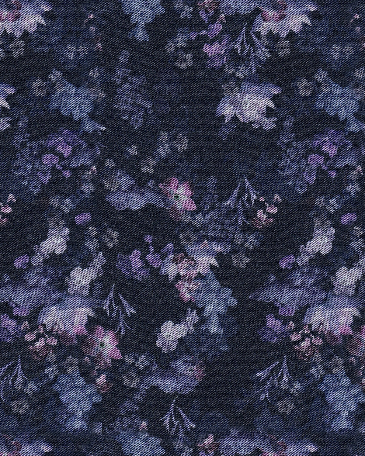 Viskose-Bluse ROSE mit Blumenprint in Violett (Art. 2255D-R)