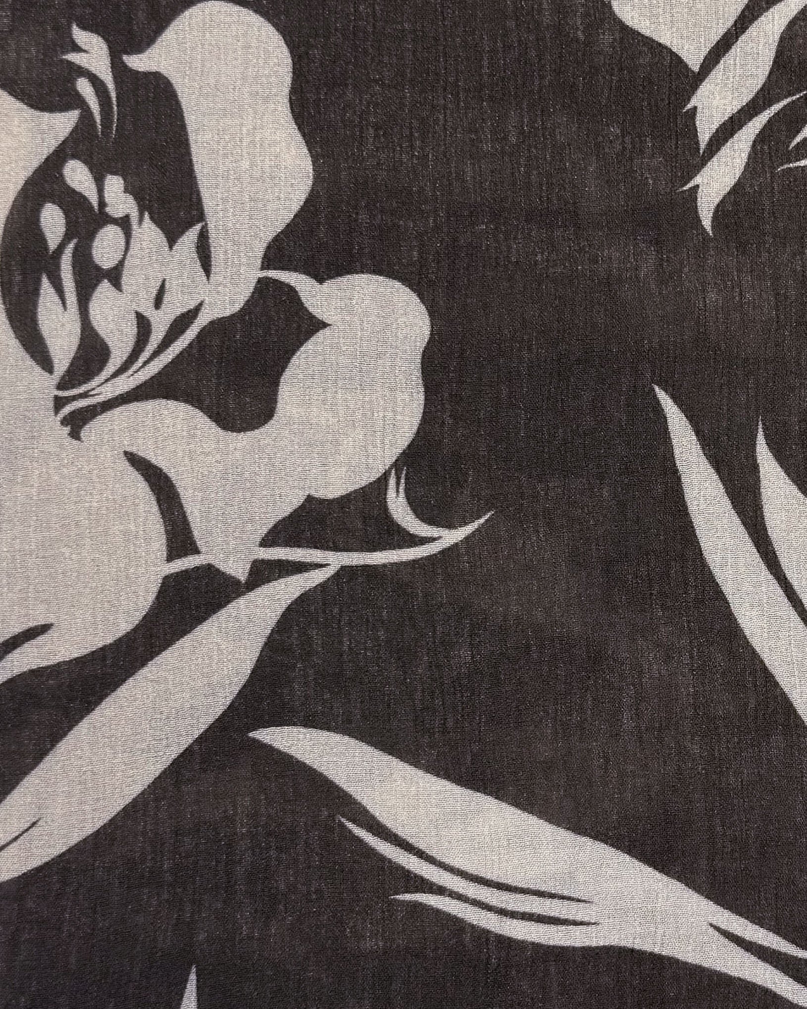Viskose-Kleid HAILEY mit Blumenprint in Braun (Art. 2261D-H)