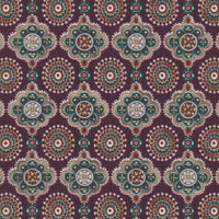 Casual shirt with graphic print Bordeaux (Art. 2322-C)