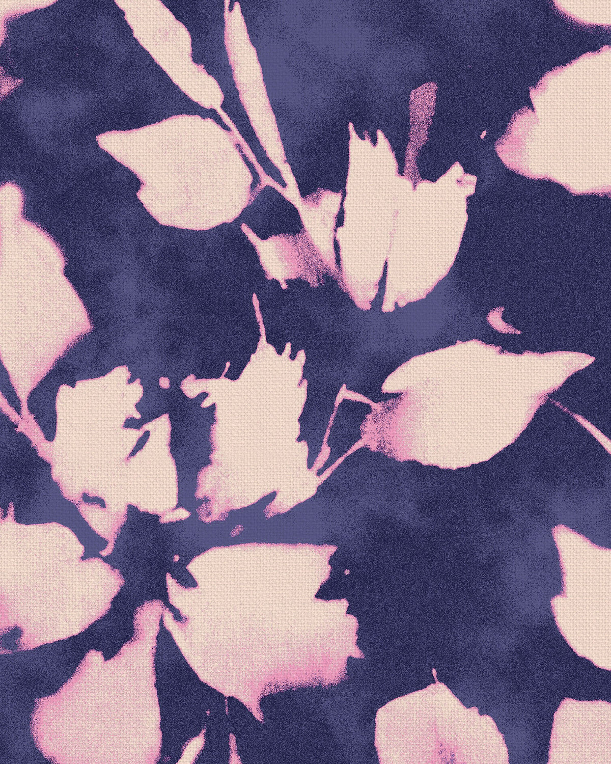 Faltenrock THÉA mit Batik-Print in Violett (2353D-T-G)