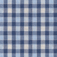 Flanellhemd mit Karomuster Hellblau (Art. 2367-C)