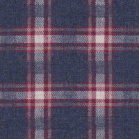 Flanellhemd mit Karomuster Rot/Blau (Art. 2370-C)