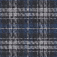 Flanellhemd mit Karomuster Blau/Grau (Art. 2376-C)