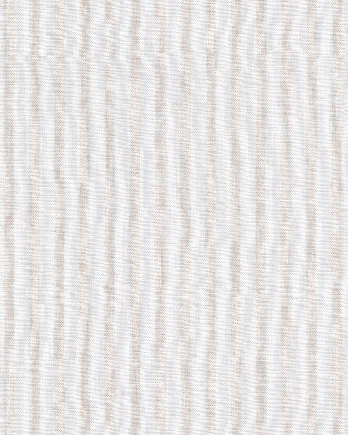 MARIE oversized short-sleeved blouse in linen with beige stripes (2378D-M)