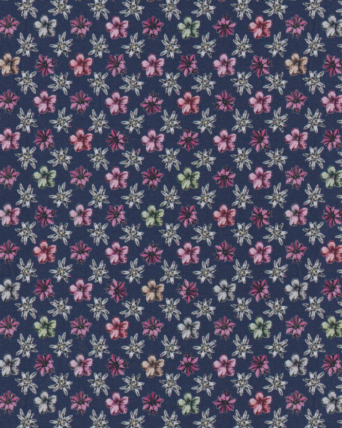 Stretch Bluse SOPHIE mit Edelweiss Print (2548D-S)