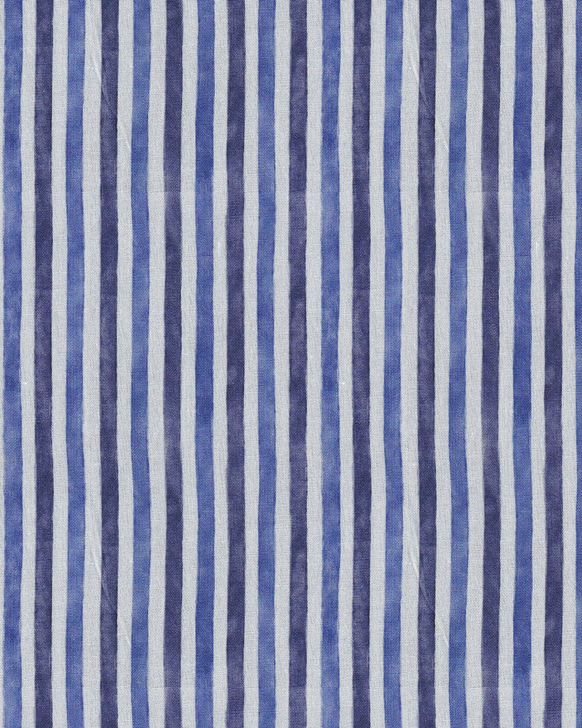 Freizeithemd mit Streifen in Blau (Art. 2555-C)