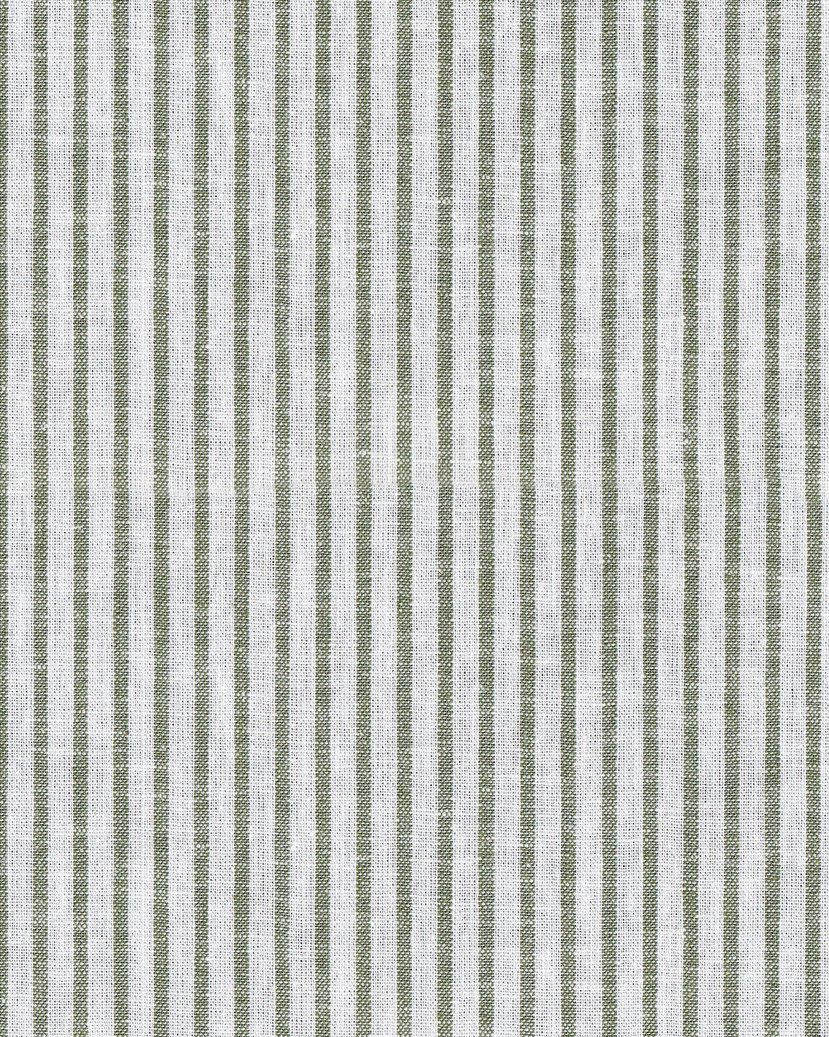 Chemise en lin à manches longues avec rayures vertes et col montant (art. 2573-C-SK)