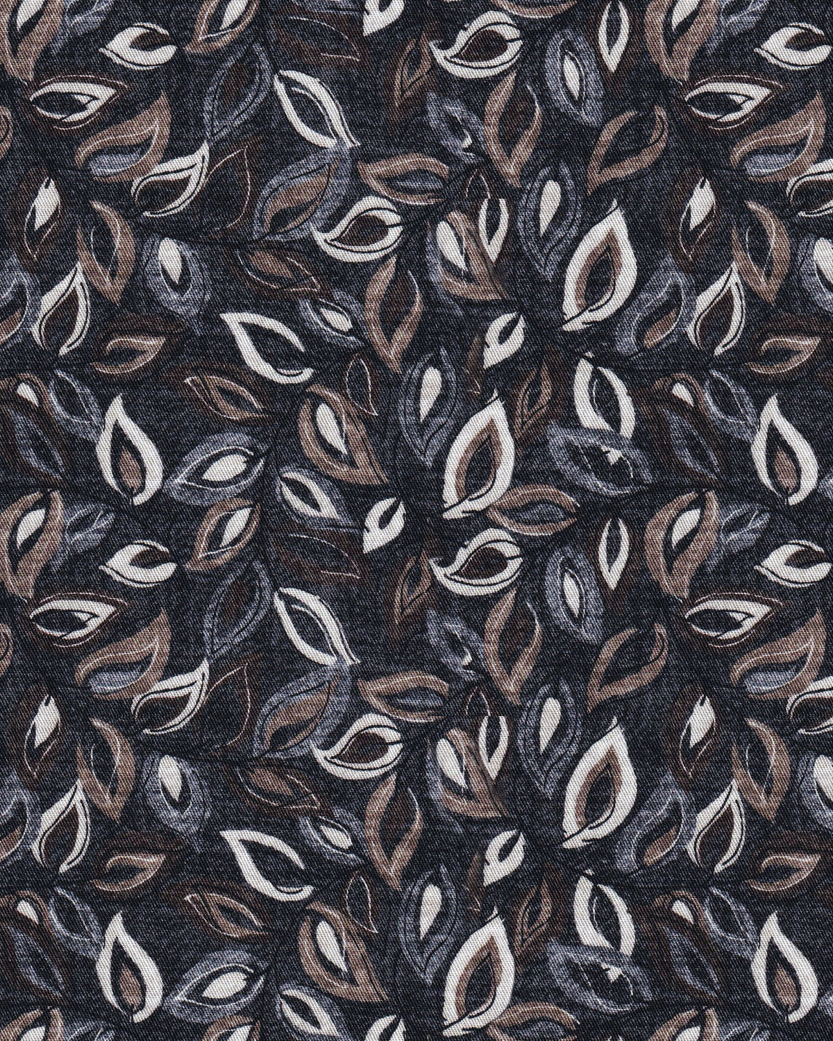 Freizeithemd mit Grafikprint in Braun (Art. 2722-C)