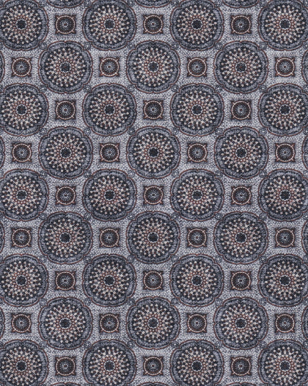 Freizeithemd mit Grafikprint in Grau (Art. 2723-C)