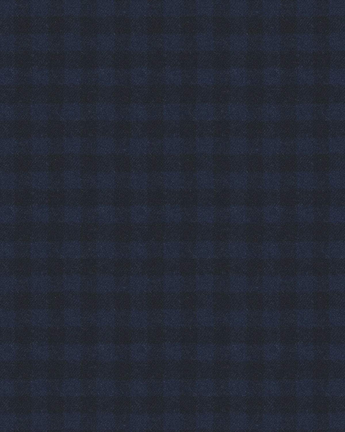 Flanellhemd mit Karomuster Blau/Schwarz (Art. 2751-C)