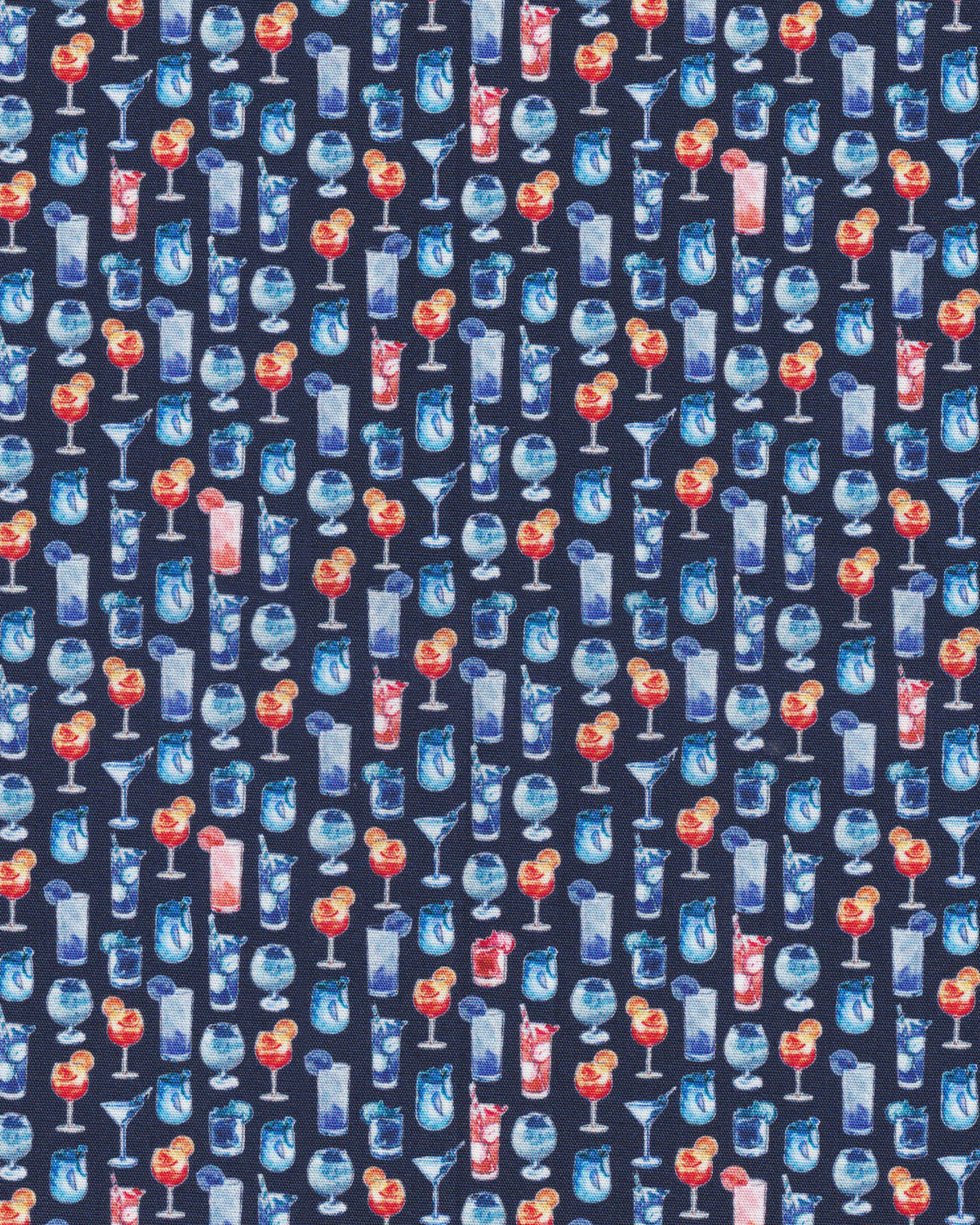 Swim shorts with cocktail print (2843-ST)