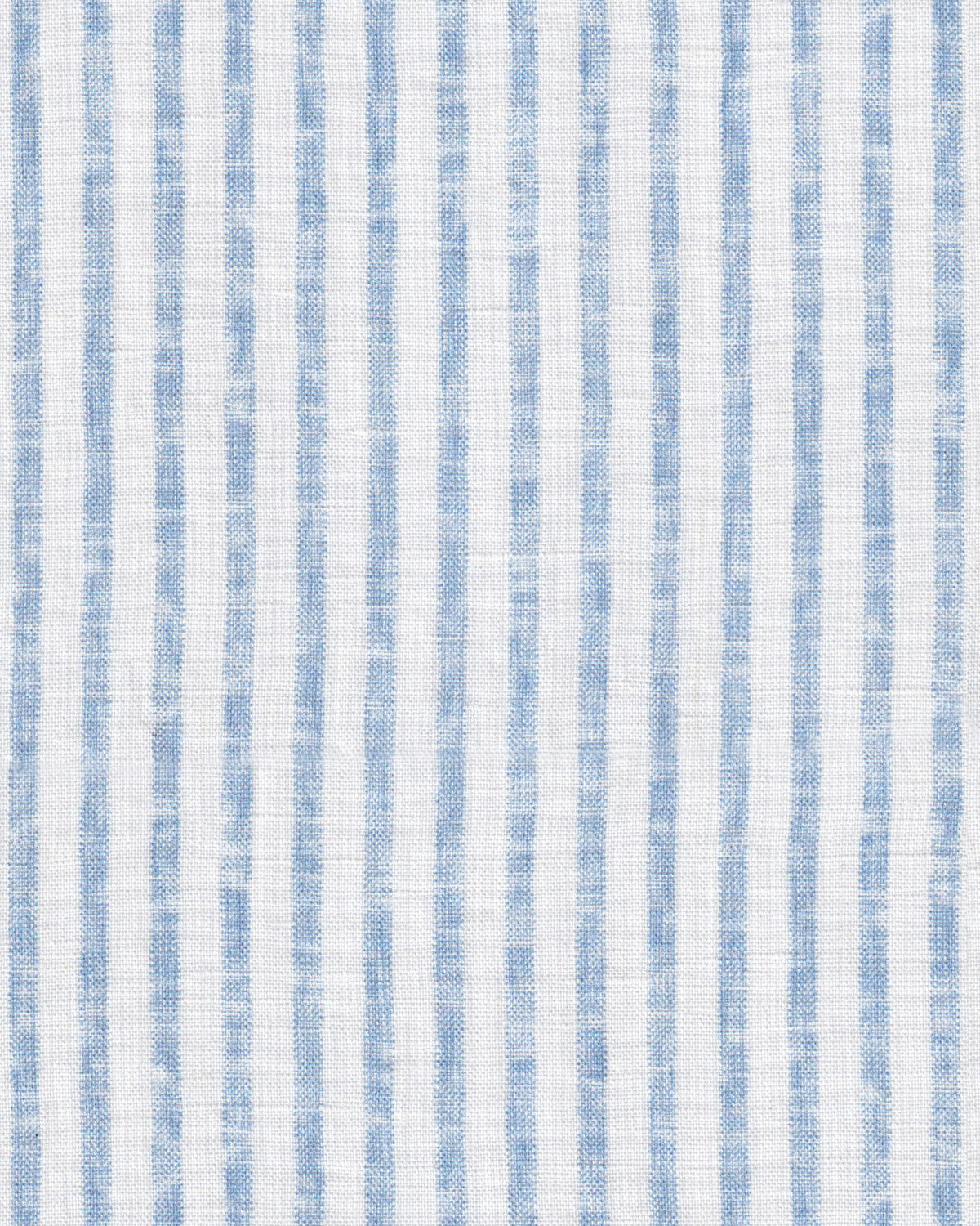 Chemise en lin à manches courtes avec des rayures vertes (2875-C-KA)