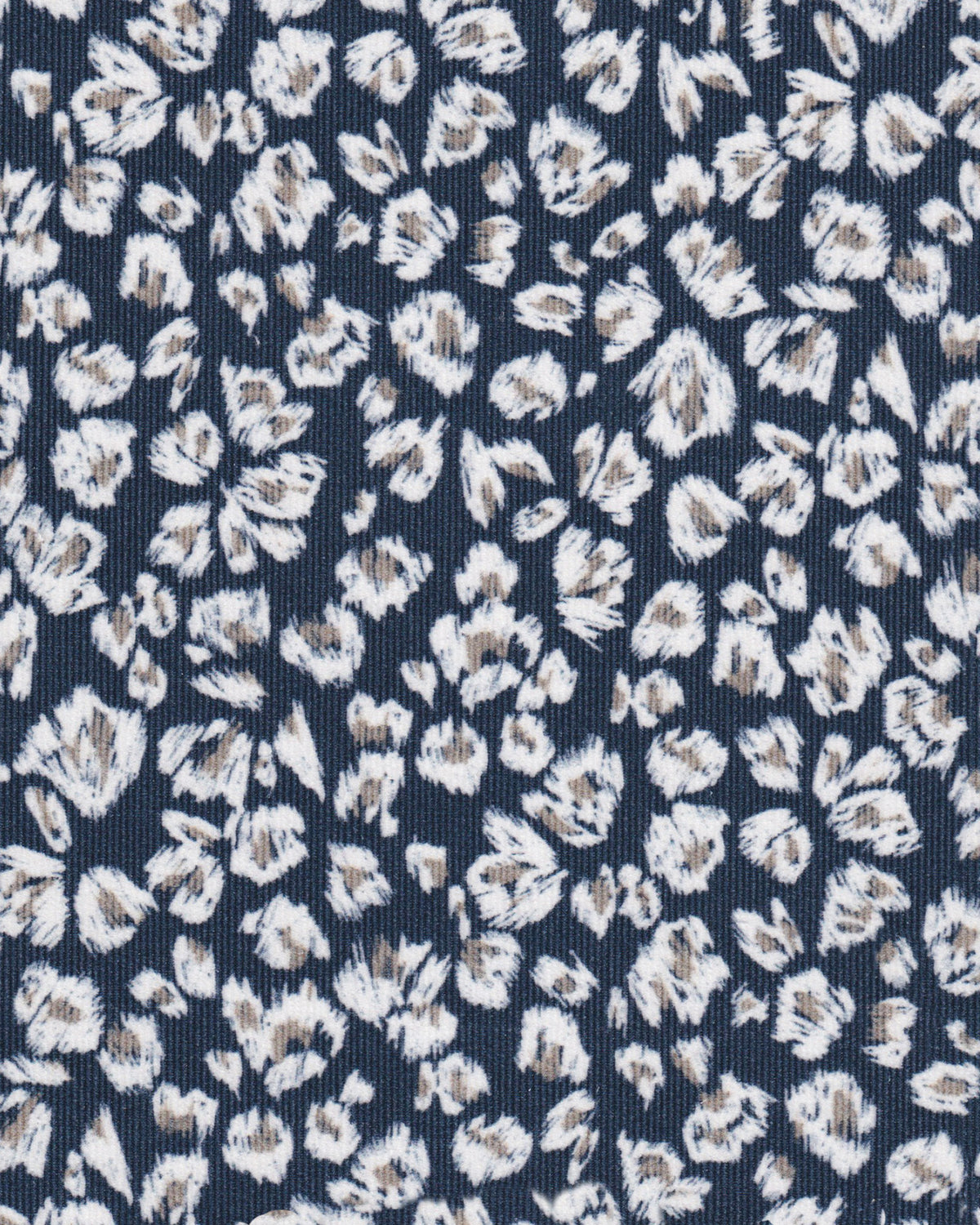 Cord-Hemd Langarm mit Printmusterin Blau (3029-C)