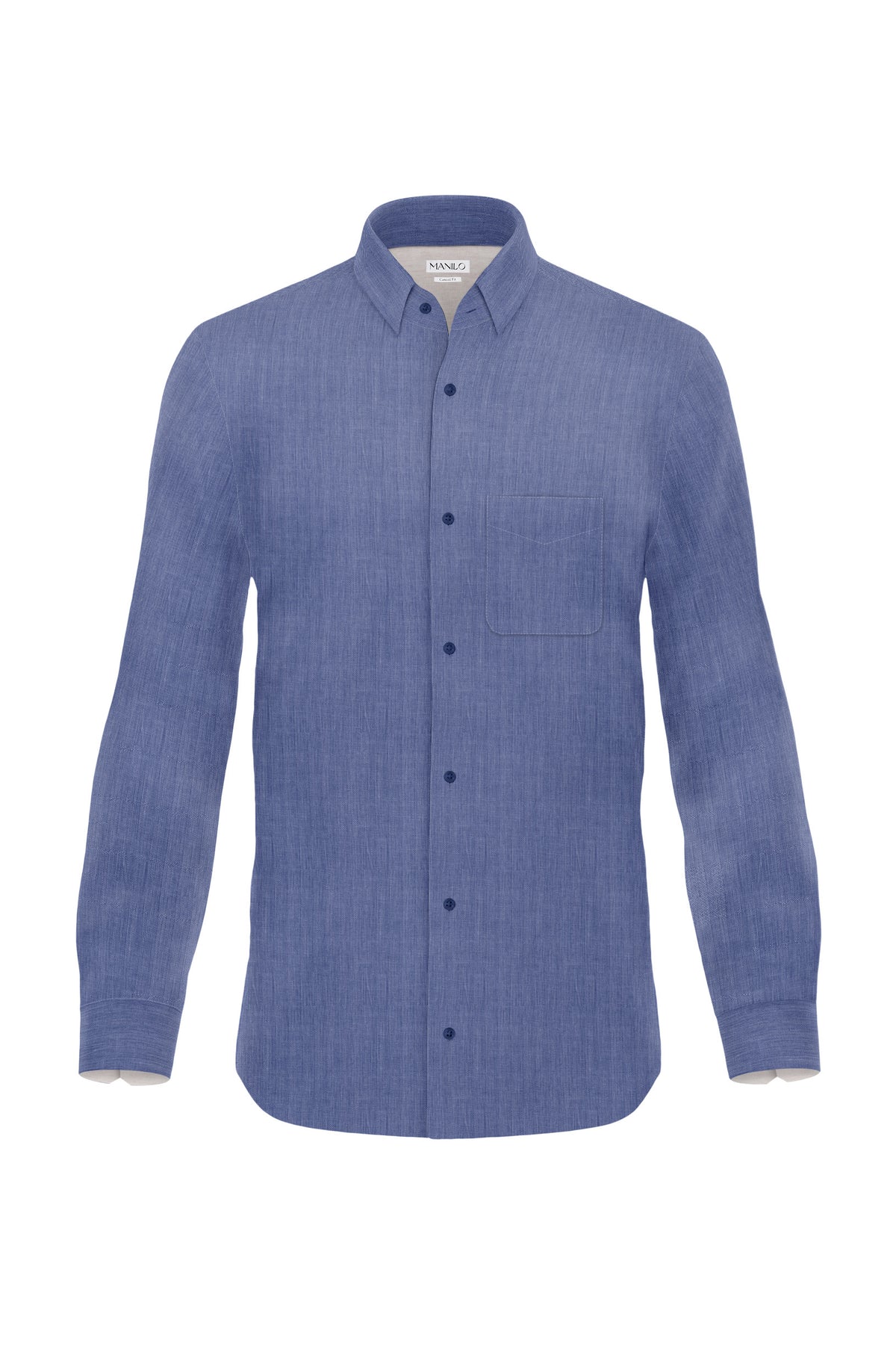 Casual shirt with herringbone pattern (Art. 2403-C)