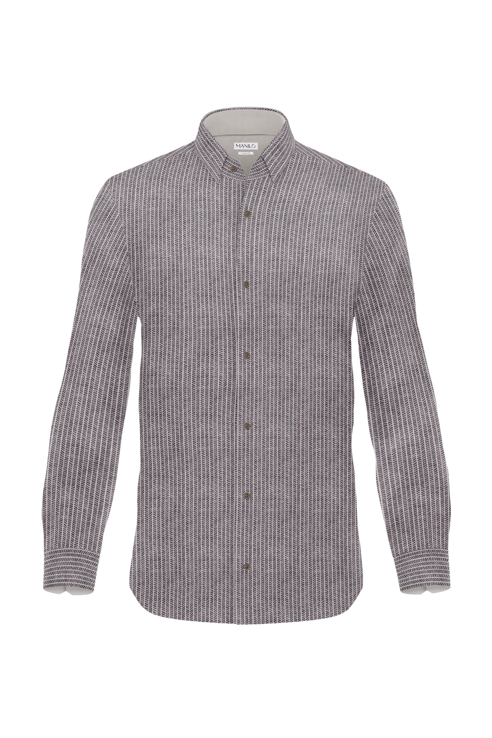 Chemise décontractée avec impression graphique en bleu (art. 2517-C)