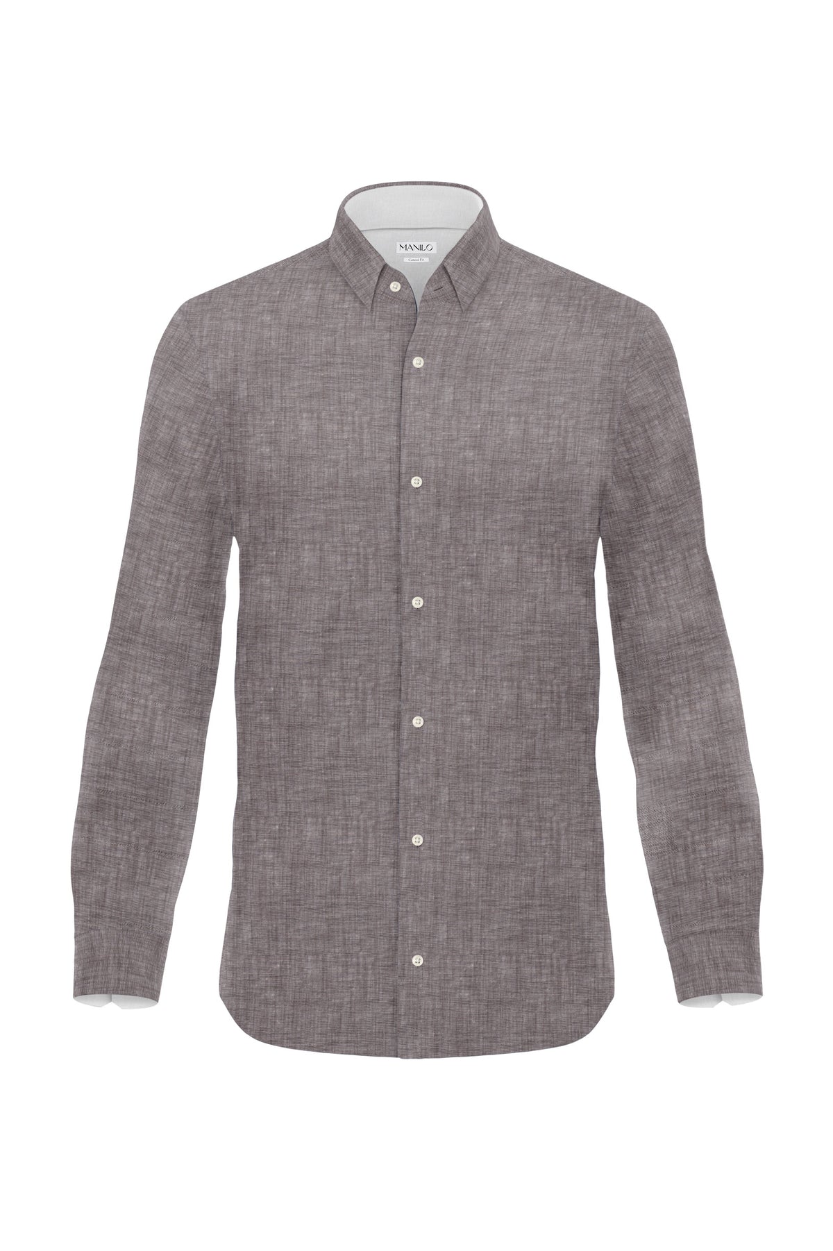 Linen shirt in brown (Art. 2579-C)