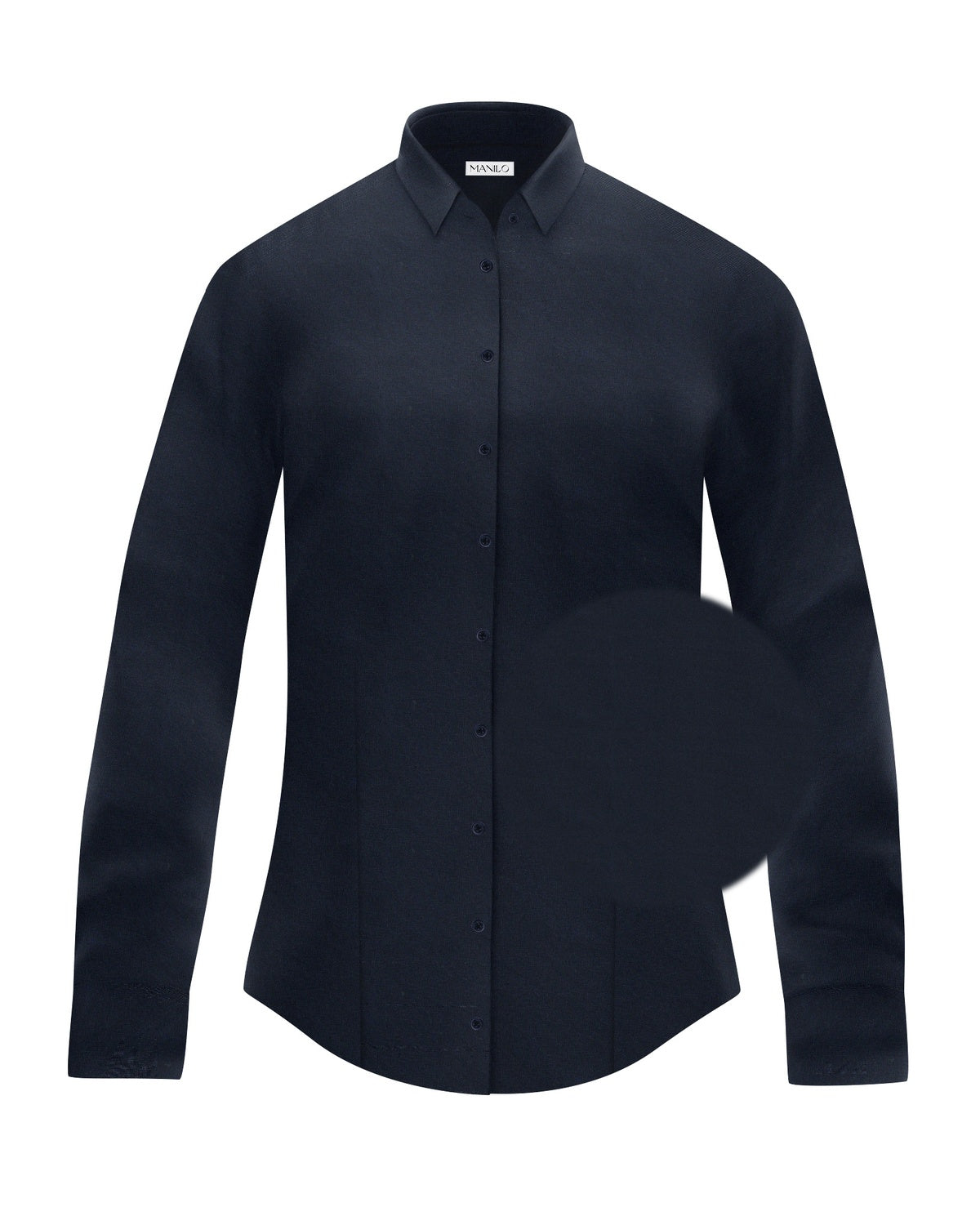 Stretch-Bluse SOPHIE in Dunkelblau (Art. 1003D-S)