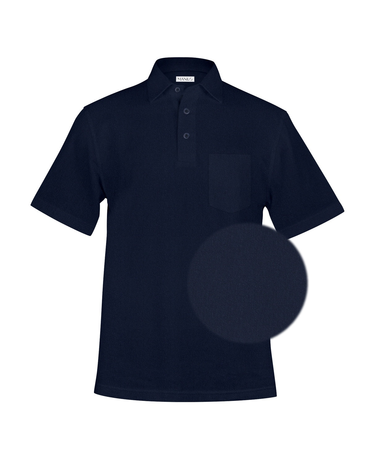 Poloshirt in Dunkelblau (Art. 1504-PS-KA)