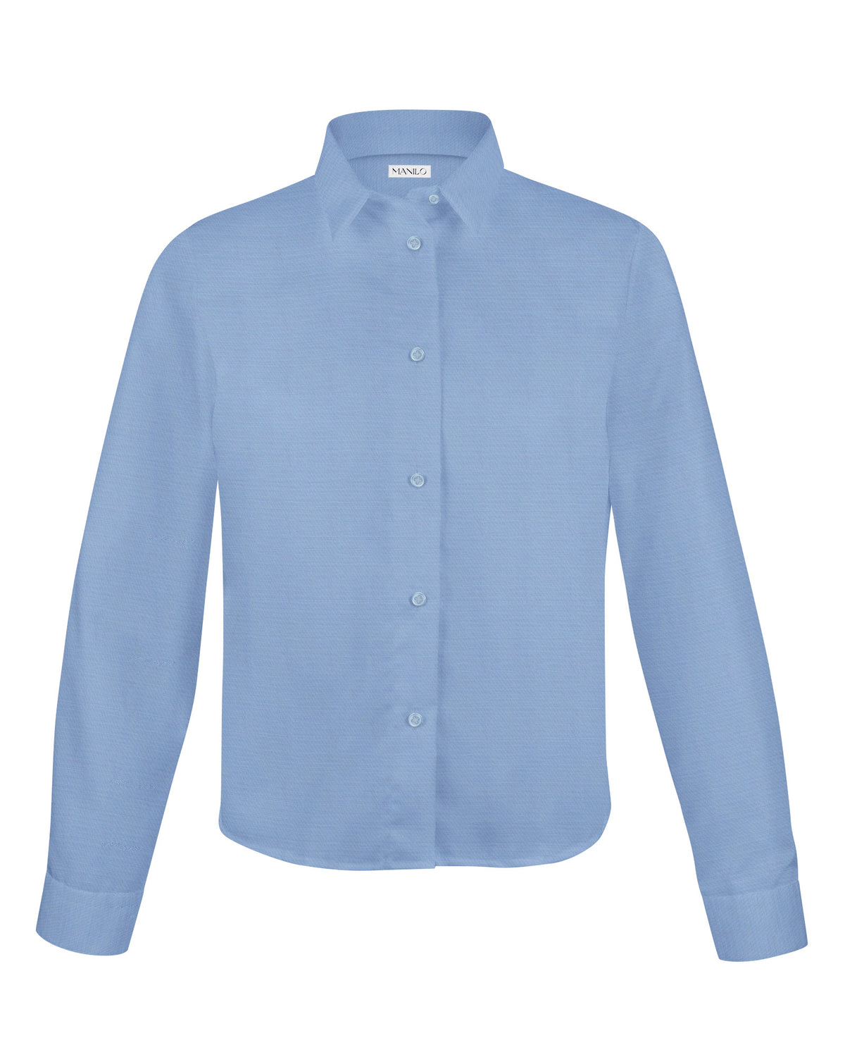 Boxy blouse GABRIELLE in blue (1006D-G)